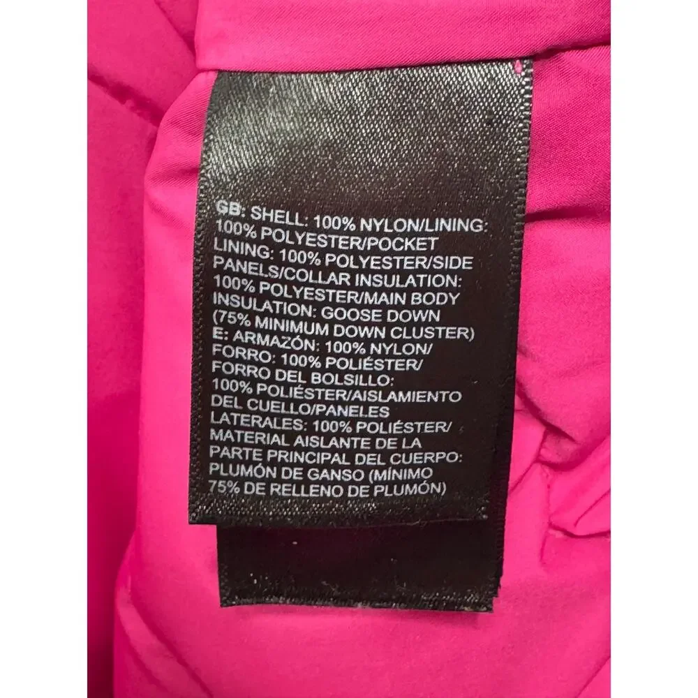 The North Face Women's Pink Puffer Vest - Size S - Picture 6 of 6